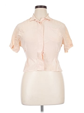 Michelle Stuart Short Sleeve Silk Top (view 1)