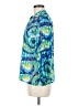 Ruby Rd. 100% Polyester Blue 3/4 Sleeve Blouse Size 8 - photo 5
