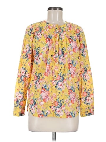 Liberty Art Fabrics for J.Crew Long Sleeve Blouse (view 1)
