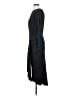 Tadashi 100% Polyester Solid Black Cocktail Dress Size 6 - photo 5