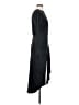 Tadashi 100% Polyester Solid Black Cocktail Dress Size 6 - photo 4