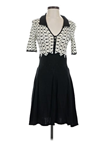 Knitted & Knotted Cocktail Dress (view 1)