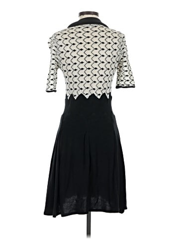 Knitted & Knotted Cocktail Dress (view 2)