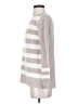 Pink Clover 100% Polyester Stripes Silver Pullover Sweater Size XS - photo 5
