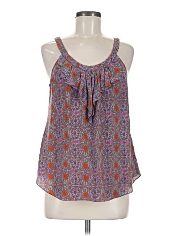 Rebecca Taylor Sleeveless Silk Top (view 1)