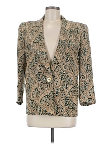 Dana Buchman Silk Blazer (view 1)