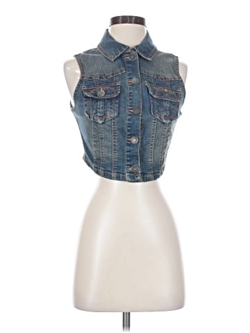 New Look Denim Vest (view 1)