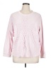 Kensie 100% Polyester Pink Pullover Sweater Size XL - photo 1