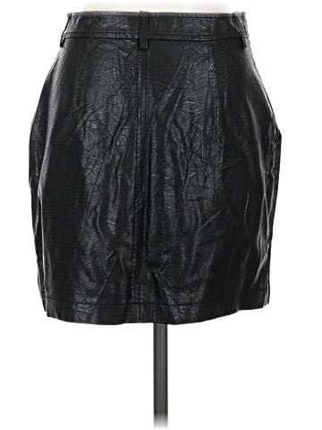 Stella Luce Faux Leather Skirt (view 2)