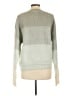 Free People Color Block Green Pullover Sweater Size L - photo 2