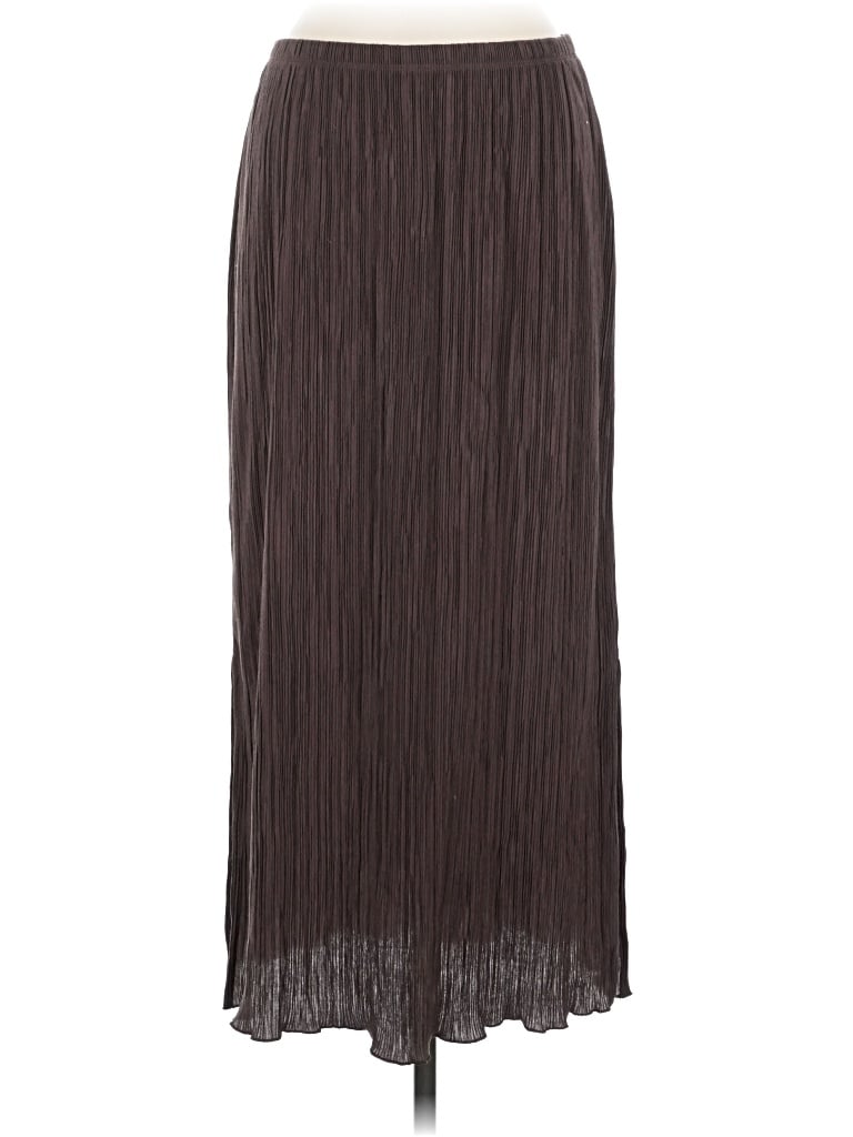 Pre-owned Haven Well Within Formal Skirt In Brown