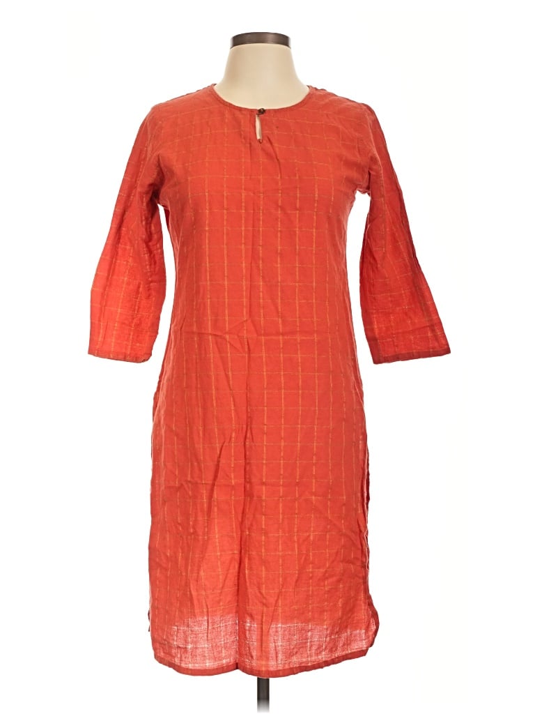 Pre-owned Max Casual Dress In Orange