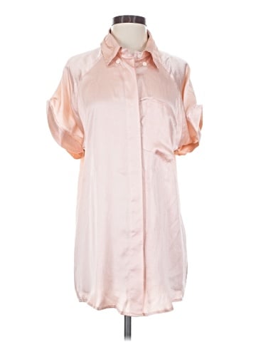 William Rast Short Sleeve Silk Top (view 1)