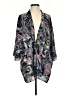 DR2 100% Polyester Paisley Gray Kimono Size XS - photo 1