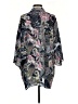 DR2 100% Polyester Paisley Gray Kimono Size XS - photo 2