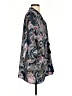 DR2 100% Polyester Paisley Gray Kimono Size XS - photo 4