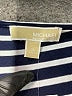 MICHAEL Michael Kors Stripes Blue Casual Dress Size XL - photo 7