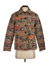Draper's & Damon's Print Orange Jacket Size S - photo 1