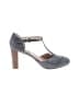 Frau 100% Leather Gray Heels Size EU 41 - photo 1