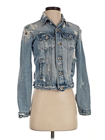 Trafaluc by Zara Denim Jacket (view 1)