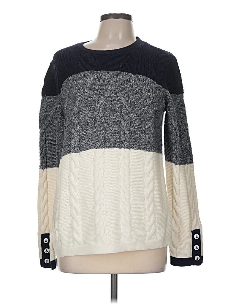 Talbots Pullover Sweater In Gray