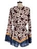 Peppermint 100% Polyester Paisley Ivory Romper Size S - photo 2