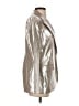 Express Metallic Silver Blazer Size S - photo 4