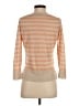 Massimo Dutti Stripes Orange Pullover Sweater Size S - photo 2