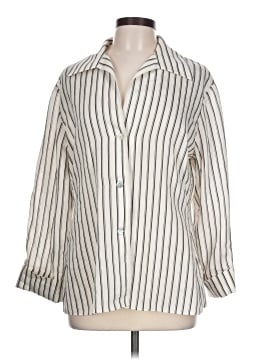 Vince. 3/4 Sleeve Button-Down Shirt (view 1)