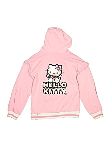 Hello Kitty Zip Up Hoodie (view 2)