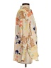 Rose + Olive 100% Polyester Floral Yellow Long Sleeve Blouse Size S - photo 4