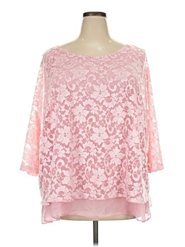 Together 3/4 Sleeve Blouse (view 1)