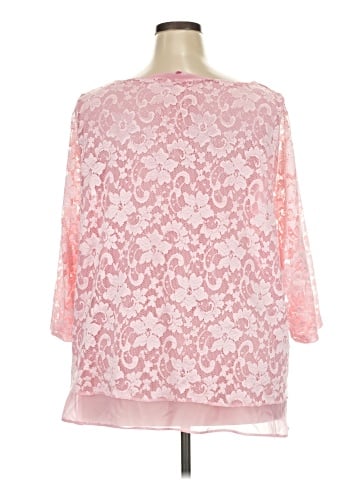 Together 3/4 Sleeve Blouse (view 2)