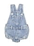Old Navy 100% Cotton Blue Overalls Size 6-12 mo - photo 1