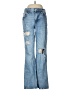 Aeropostale Hearts Blue Jeans Size 6 - photo 1