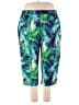 Catherines Tropical Green Active Pants Size 26W - photo 1