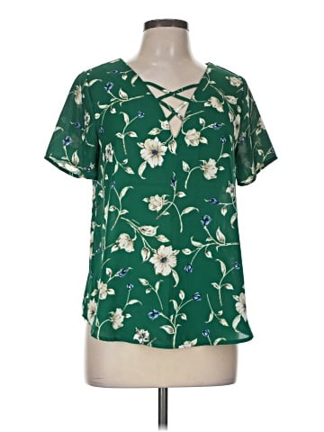Sienna Sky Short Sleeve Blouse (view 1)