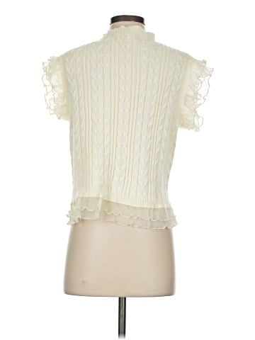 Self Contrast Short Sleeve Top (view 2)