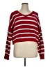 Self Esteem 100% Polyester Stripes Red Pullover Sweater Size XL - photo 1