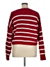 Self Esteem 100% Polyester Stripes Red Pullover Sweater Size XL - photo 2