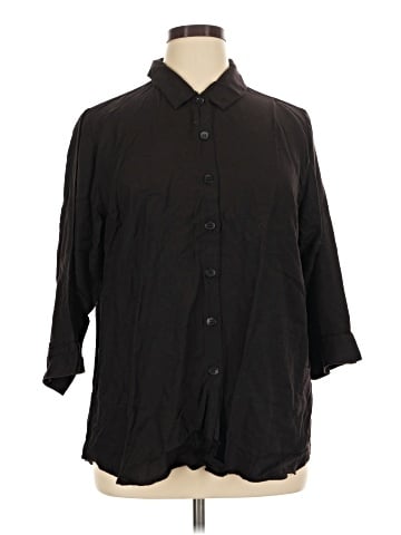 April Cornell 3/4 Sleeve Button-Down Shirt (view 1)