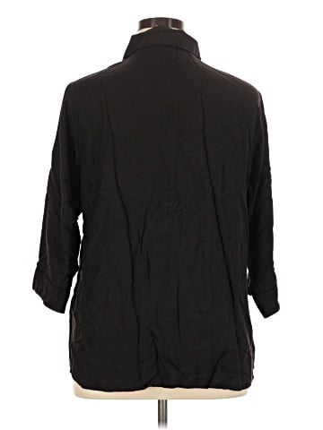 April Cornell 3/4 Sleeve Button-Down Shirt (view 2)