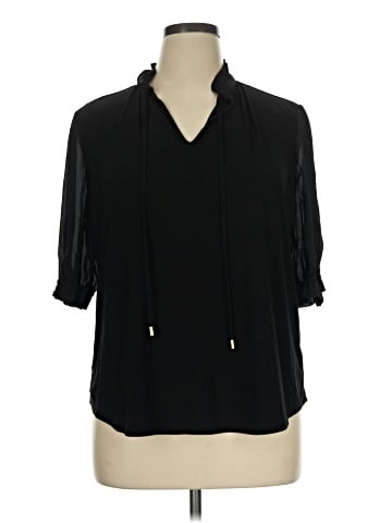 Anne Klein 3/4 Sleeve Blouse (view 1)