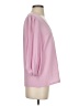 ModCloth 100% Polyester Pink 3/4 Sleeve Blouse Size S - photo 4