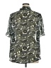 ModCloth Paisley Green Short Sleeve Blouse Size 1X - photo 2