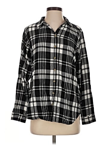 Jachs Girlfriend Long Sleeve Button-Down Shirt (view 1)