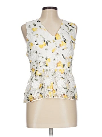 White House Black Market Sleeveless Blouse (view 1)