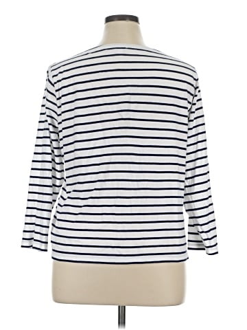 J.Crew Factory Store 3/4 Sleeve T-Shirt (view 2)