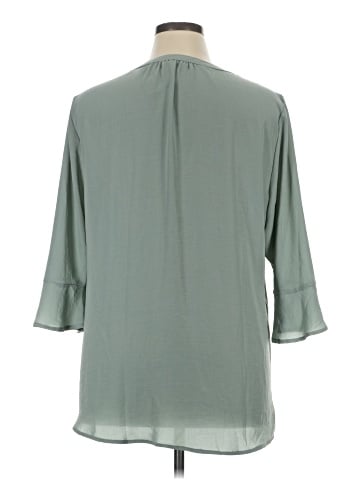 Maurices 3/4 Sleeve Blouse (view 2)