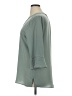 Maurices 100% Polyester Green 3/4 Sleeve Blouse Size XL - photo 5